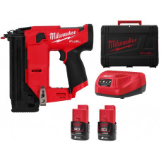 MILWAUKEE® 12 V FUEL™ 18 GA taisnā naglošanas pistole  M12™ FCN18GS-202X (2x2,0 Ah)