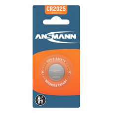 Ansmann Litija baterija CR2025 3V 165mAh ANSMANN