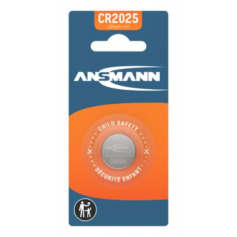 Ansmann Litija baterija CR2025 3V 165mAh ANSMANN