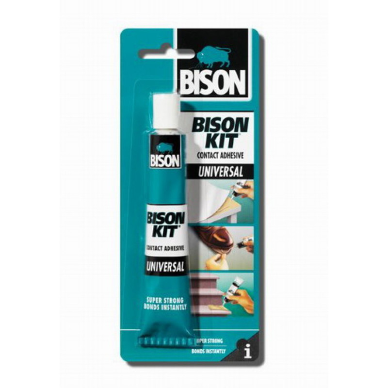 Bison-Kit universāla kontaktlīme dažādu materiālu līmēšanai, 50 ml tūbiņa