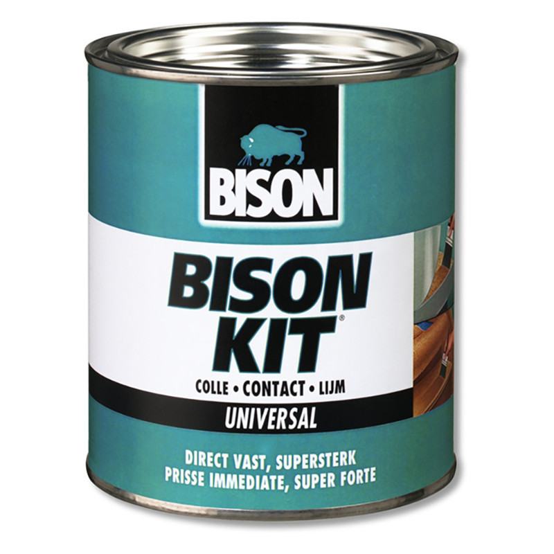 Bison-Kit universāla kontaktlīme dažādu materiālu līmēšanai, 250 ml bundža