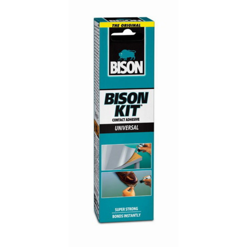 Bison-Kit universāla kontaktlīme dažādu materiālu līmēšanai, 140 ml tūbiņa