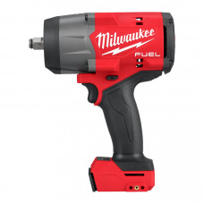 MILWAUKEE® 18 V ½ ” augsta griezes momenta trieciena uzgriežņu atslēga ar sprosta gredzenu FUEL™ M18 FHIW2F12-0 (bez akumulatora un lādētāja)  