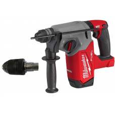 Milwaukee M18™ FUEL™ 18V 4 režīmu 26 mm SDS-PLUS perforators ar FIXTEC™ spīļpatronu FHX-0 (bez akumulatora un lādētāja)