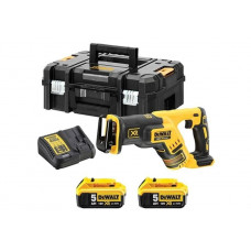 DeWalt 18V XR bezoglīšu akumulatora zobenzāģis DCS367P2-QW (2x5,0 Ah)