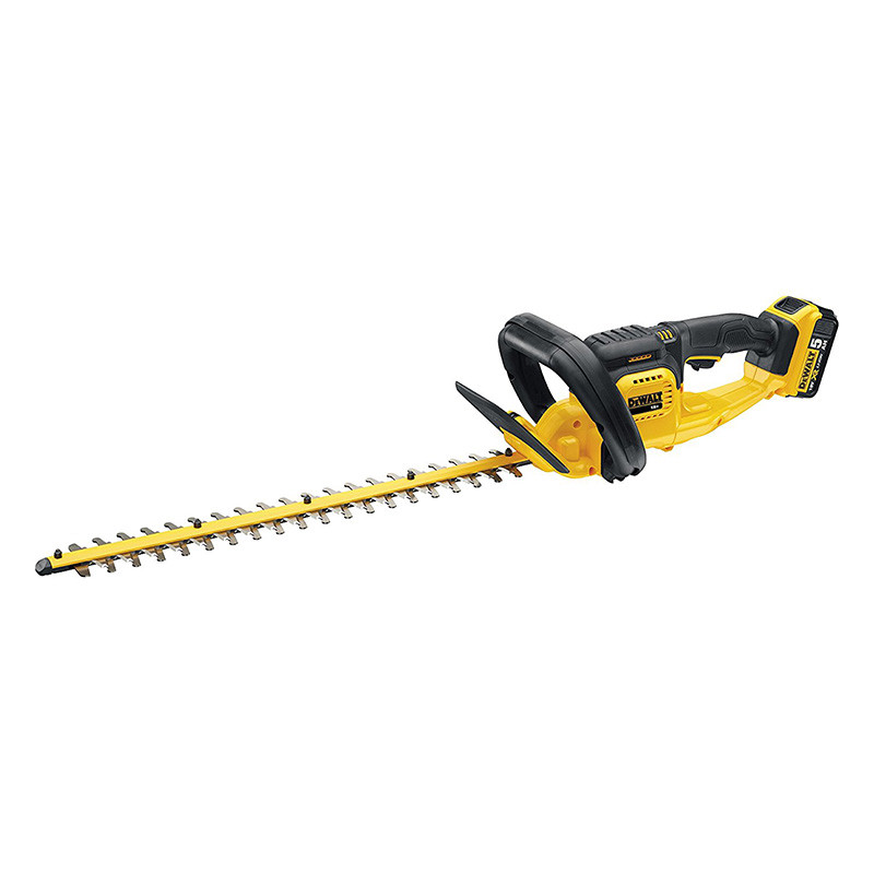 DeWalt 18V XR bezoglīsu dzīvžoga šķēres DCM563P1-QW (1x5,0 Ah)