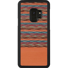 MAN&WOOD SmartPhone case Galaxy S9 browny check black