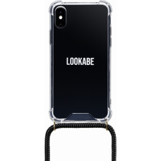 Lookabe Necklace iPhone X/Xs gold black loo003