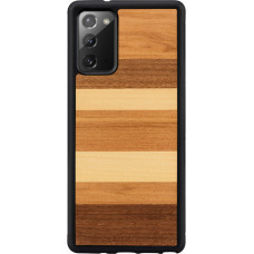 MAN&WOOD case for Galaxy Note 20 sabbia black