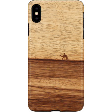 MAN&WOOD SmartPhone case iPhone XS Max terra black