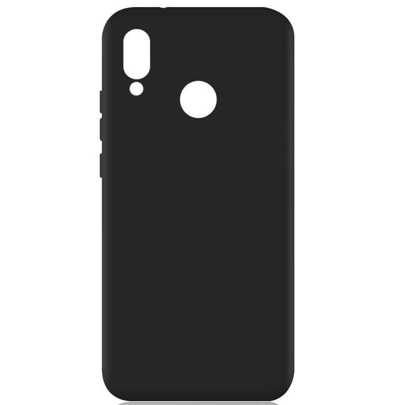 Huawei Y6P 2019 matt TPU case Black