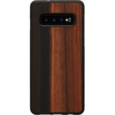 MAN&WOOD SmartPhone case Galaxy S10 ebony black