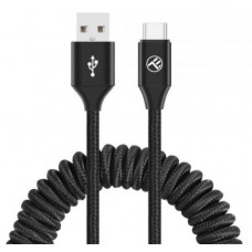 Tellur Data Cable Extendable USB to Type-C 3A 1.8m Black