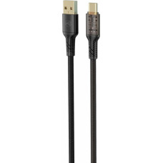 Tellur Data Cable USB to Type-C 3A 100cm Black