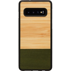 MAN&WOOD SmartPhone case Galaxy S10 bamboo forest black