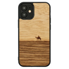 MAN&WOOD case for iPhone 12 mini terra black