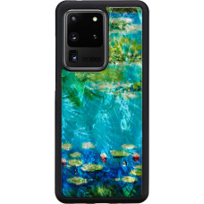 iKins case for Samsung Galaxy S20 Ultra water lilies black