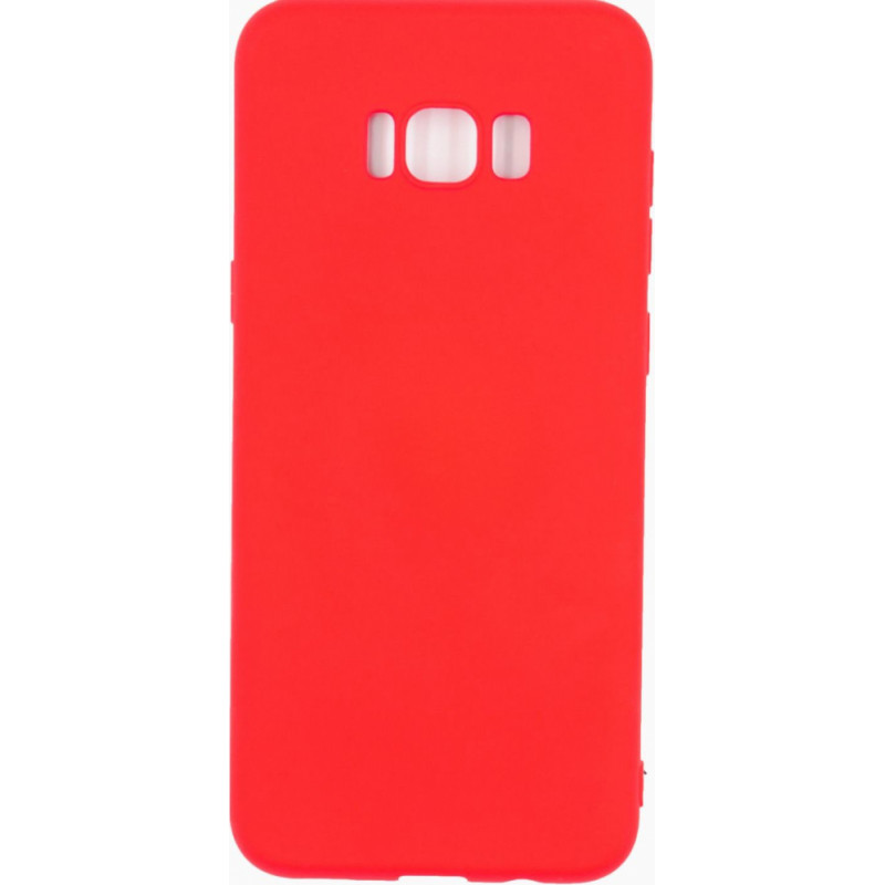 Samsung S8 Plus Soft Touch Silicone Red