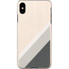 MAN&WOOD SmartPhone case iPhone XS Max gray suit black