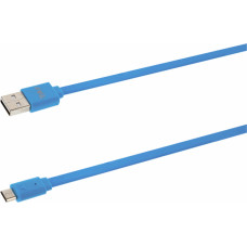 Tellur Data cable, USB to Micro USB, 1m blue