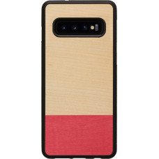 MAN&WOOD SmartPhone case Galaxy S10 miss match black