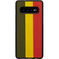 MAN&WOOD SmartPhone case Galaxy S10 reggae black