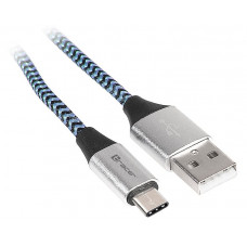 Tracer 46266 USB 2.0 Type C A Male 1m Black Blue