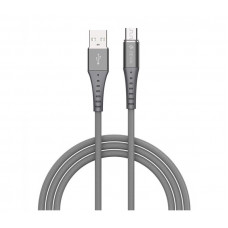 Devia Braid Series Cable (2.1A Android) 1M silvery