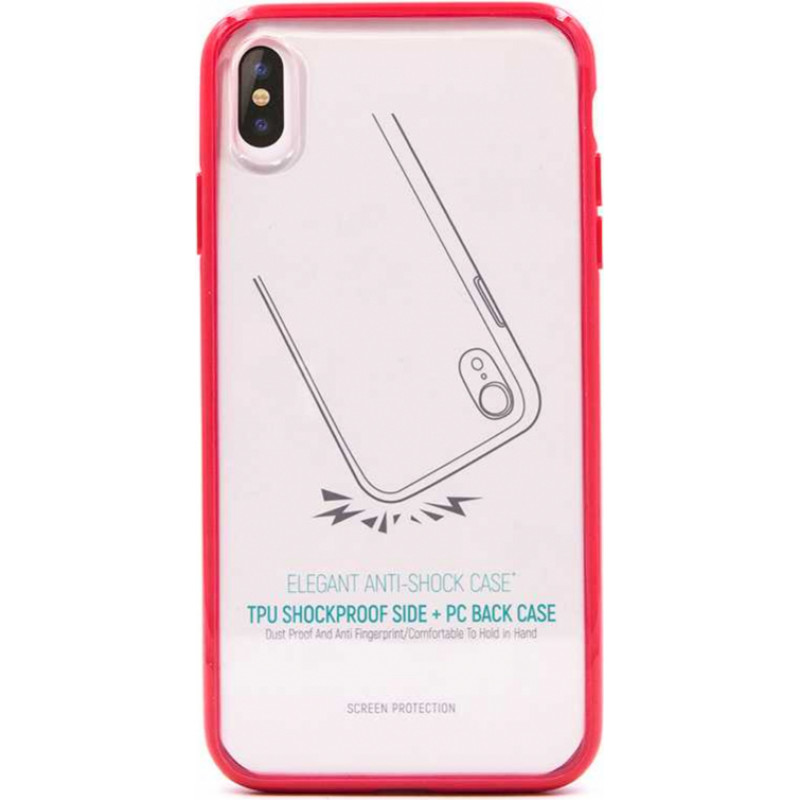 Devia Elegant anti-shock case iPhone XS Max (6.5) red