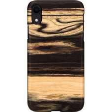 MAN&WOOD SmartPhone case iPhone XR white ebony black