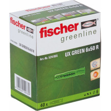 Fischer Univ. pin UX Green 6 x 50 R ar gredzenu 40 gab.