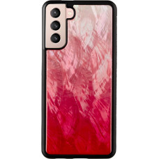 iKins case for Samsung Galaxy S21+ pink lake black