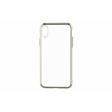 Devia Glitter soft case (TPU) iPhone XS/X(5.8) gold