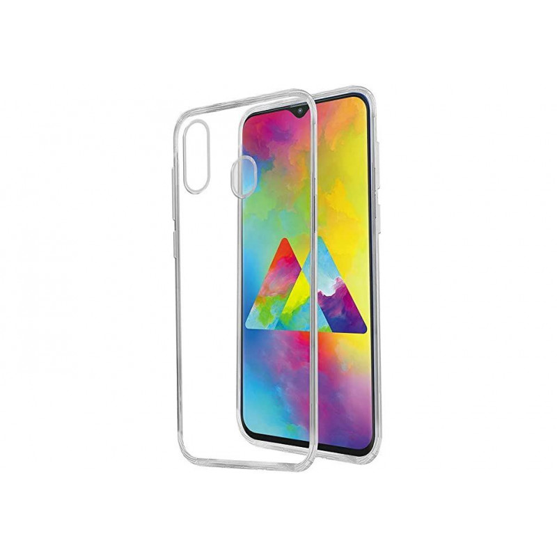 Samsung M20 Silicon Case Transparent