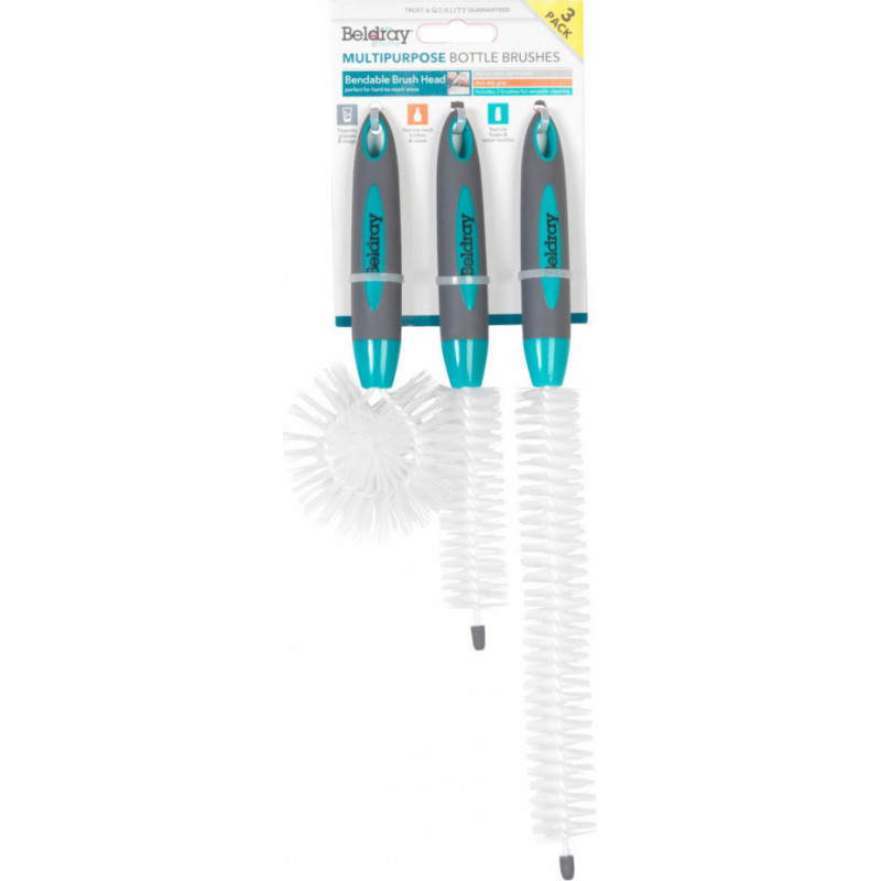 Beldray LA082770BEU7 Multipurpose Bottle Brushes