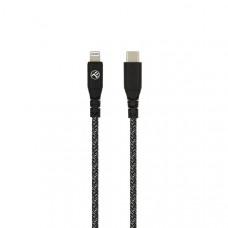 Tellur Green Data cable Type-C to Lightning 3A PD60W 1m nylon black