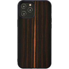 MAN&WOOD case for iPhone 12/12 Pro ebony black