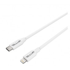 Tellur Data cable, Apple MFI Certified, Type-C to Lightning, 1m white