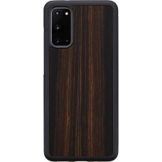 MAN&WOOD case for Galaxy S20 ebony black