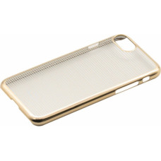 Tellur Cover Hard Case for iPhone 7 Horizontal Stripes gold