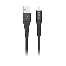 Devia Braid Series Cable (2.1A Android) 1M black