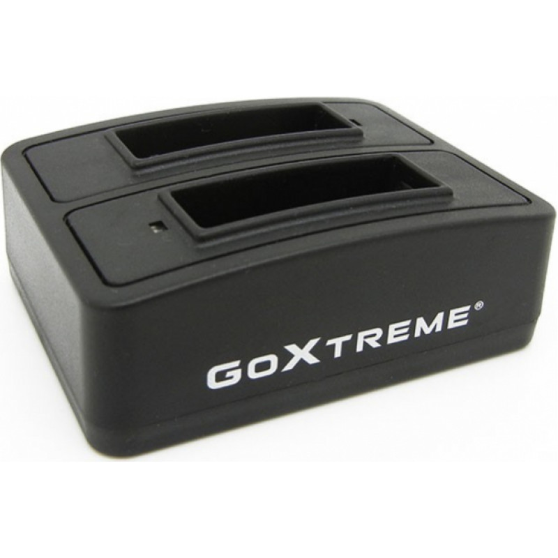 GoXtreme Dual charger f. batt R-WiFi,Enduro,Disc,Pio 01491