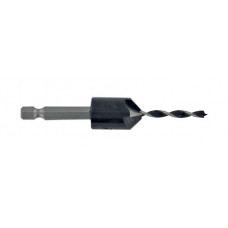 Tivoly Wood drill & countersink bit Ø3mm, 1/4