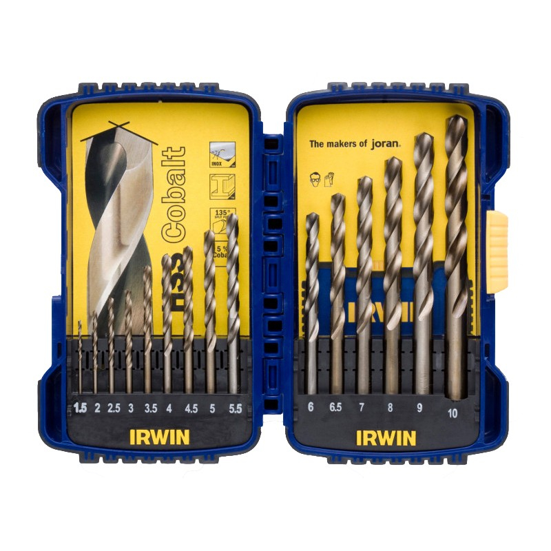 Irwin Urbju komplekts Cobalt 1.5-10 mm 19 gab.