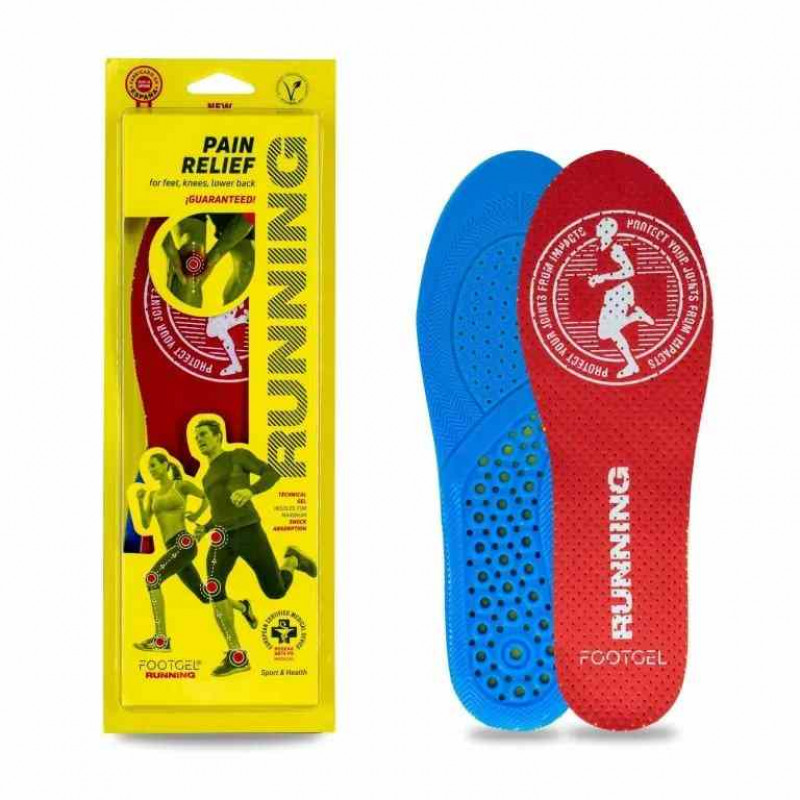 Footgel Insoles Footgel Running, size 39-42