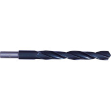 Tivoly RRS HSS Roll Forged Jobber Length Drill Ø19,00 mm. Reduced shank 12 mm. Point angle 118°.  Steam treated