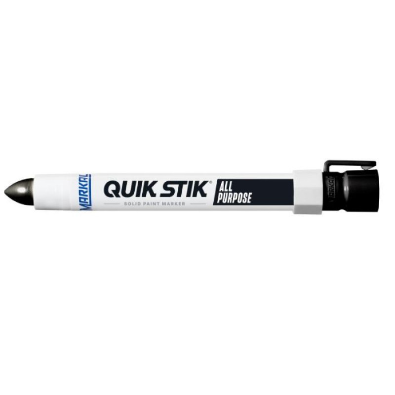 Markal Īsta krāsas marķēšanas zīmulis MARKAL QUIK STIK Paintstik 17 mm , melns