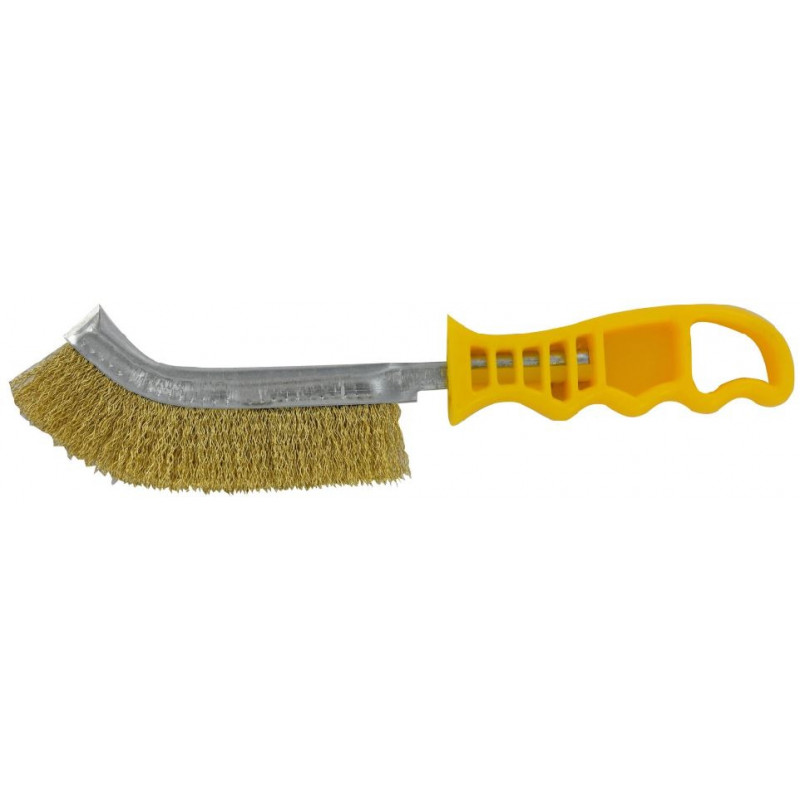 Tivoly Steel wire brush with plastic handle, Ø0.3mm