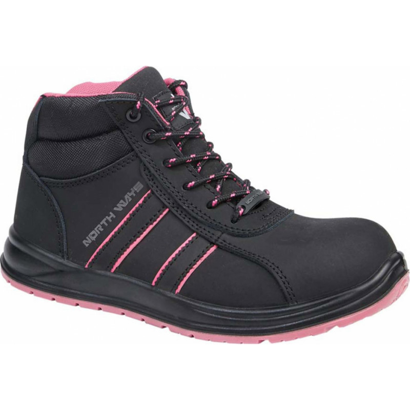 North Ways High-Rise Safety Shoes North Ways Venus 7037 Black, size 39