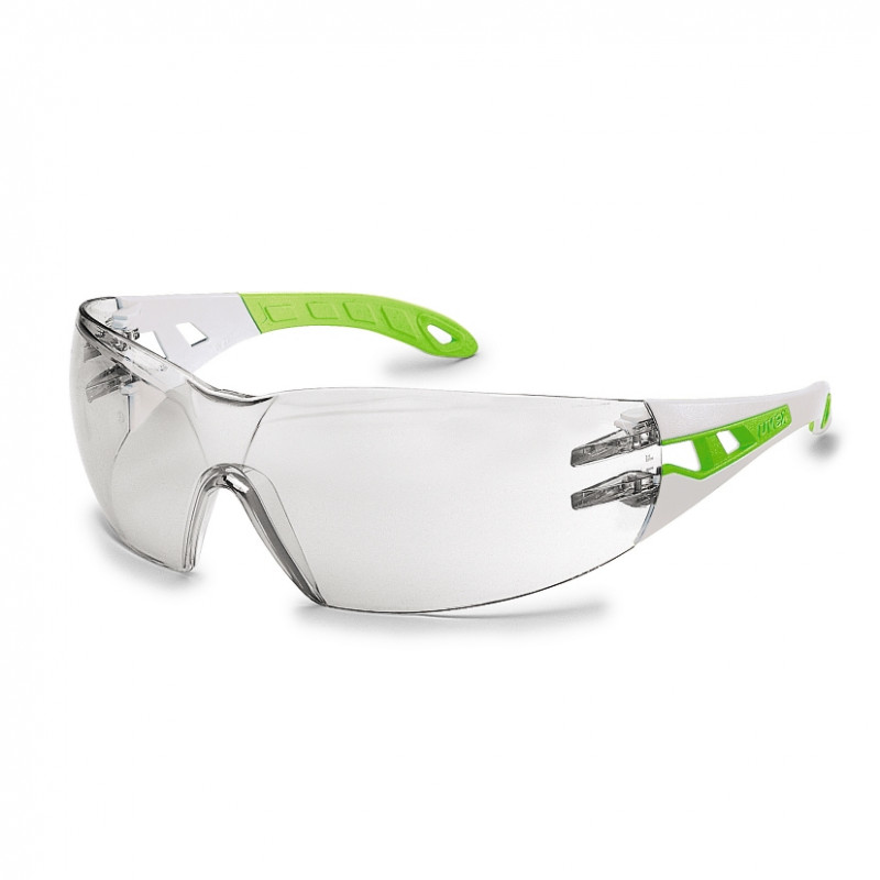 Uvex pheos s (slim fit) clear sv exc. white/green